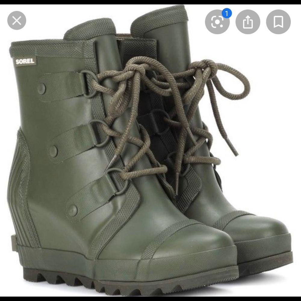 Sorel Wedge Rain Boots